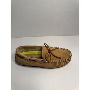 .8085 Florsheim Cozzy Moc Toe Tie Slippers US-10 Mens